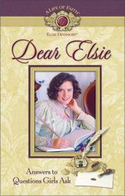 Cover of: Dear Elsie