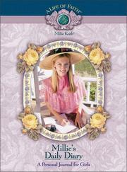 Cover of: Millie's Daily Diary