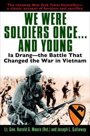 Cover of: We were soldiers once-- and young | Harold G. Moore