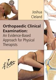 Cover of: Orthopaedic Clinical Examination by Joshua Cleland