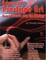 Cover of: Advanced Pinstripe Art: How-to Secrets from the Masters