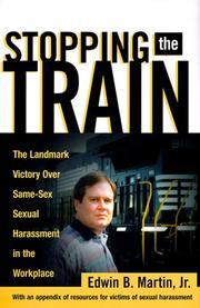 Cover of: Stopping the train