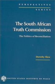 Cover of: The South African Truth Commission: the politics of reconciliation