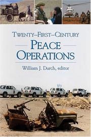 Cover of: Twenty-first-century Peace Operations by William J. Durch