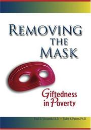 Cover of: Removing the mask: giftedness in poverty