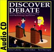 Cover of: Discover Debate by Michael Lubetsky