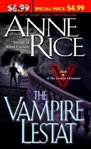 Cover of: The Vampire Lestat (Vampire Chronicles) by Anne Rice
