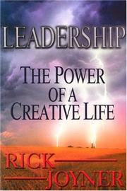 Cover of: Leadership by Rick Joyner