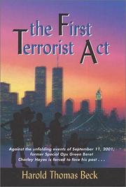 Cover of: The First Terrorist Act