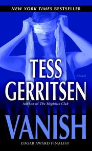Cover of: Vanish (Jane Rizzoli, Book 5)