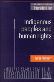 Cover of: Indigenous Peoples and Human Rights