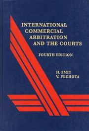 Cover of: International commercial arbitration and the courts