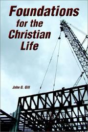 Cover of: Foundations for the Christian Life