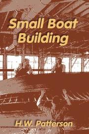 Cover of: Small boat building | H. W. Patterson