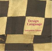Cover of: Design Language, Interpretive Edition
