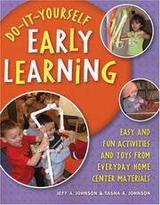 Cover of: Do-it-yourself early learning by Johnson, Jeff