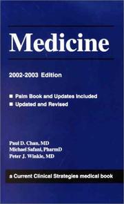 Cover of: Current Clinical Strategies: Medicine, 2002 Edition