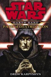 Cover of: Star Wars: Darth Bane by Drew Karpyshyn