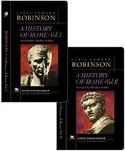 Cover of: A History of Rome