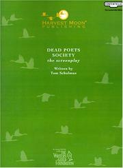 Dead poets society by Tom Schulman