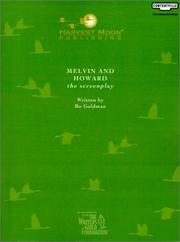 Cover of: Melvin and Howard: The Screenplay