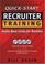 Cover of: Quick-Start Recruiter Training