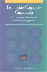 Cover of: Promoting Corporate Citizenship | Civicus Organization