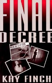 Cover of: Final decree