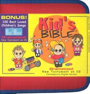 Cover of: CEV Kid's NT on CD/zipper
