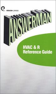 AnswerMan HVAC&R Reference Guide by Esco Institute