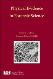 Cover of: Physical Evidence in Forensic Science