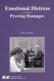 Cover of: Emotional Distress: Proving Damages