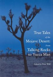 Cover of: True Tales of the Mojave: From Talking Rocks to Yucca Man