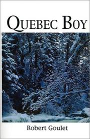 Cover of: Quebec boy: an autobiography