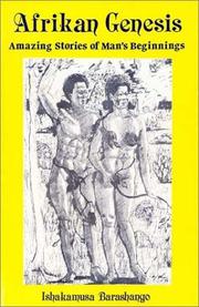 Cover of: Afrikan Genesis by Ishakamusa Barashango