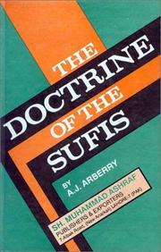 Cover of: The Doctrine of the Sufis