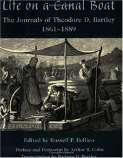 Cover of: Life on a Canal Boat: The Journals of Theodore D. Bartley, 1861-1889