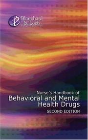 Cover of: Nurse's Handbook of Behavioral & Mental Health Drugs