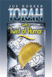 Cover of: Torah With A Twist Of Humor by Joe Bobker