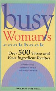 Cover of: Busy woman's cookbook