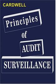 The principles of audit surveillance by Harvey Cardwell