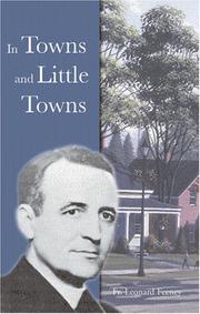 In towns and little towns by Leonard Feeney