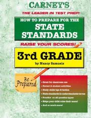 Cover of: How to Prepare for the State Standards: 3rd Grade