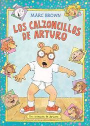 Cover of: Los calzoncillos de Arturo by Marc Brown