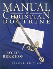 Cover of: Manual Of Christian Doctrine - Second Edition | 