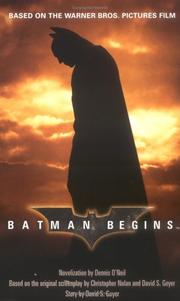 Cover of: Batman begins by Dennis O'Neil