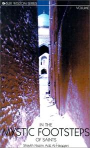 Cover of: In the Mystic Footsteps of Saints (Sufi Wisdom) by Grandshaykh Abd Allah Ad-Daghestani, Shaykh Nazim Adil Al-Haqqani