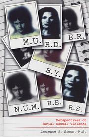 Murder by Numbers by Lawrence J. Simon