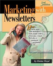 Cover of: Marketing With Newsletters | Elaine Floyd