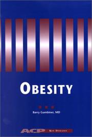 Cover of: Obesity (Acp Key Diseases Series) by Barry MD Gumbiner